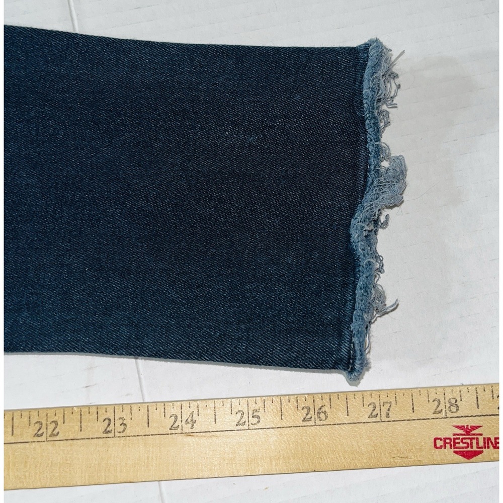 Rag & Bone Capri Jeans Women's 24 Dark Wash Stretch Quiet Luxury Dark Naturalism - Picture 7 of 7